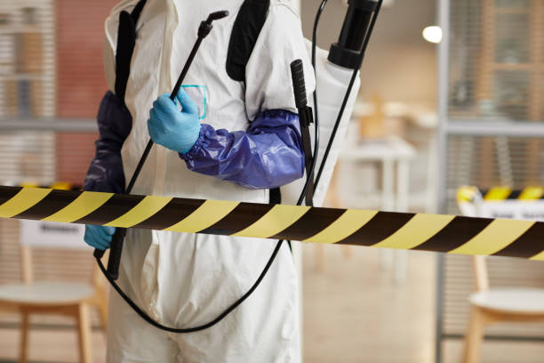 Professional Hoarding Cleanup technician working in Washington, IN